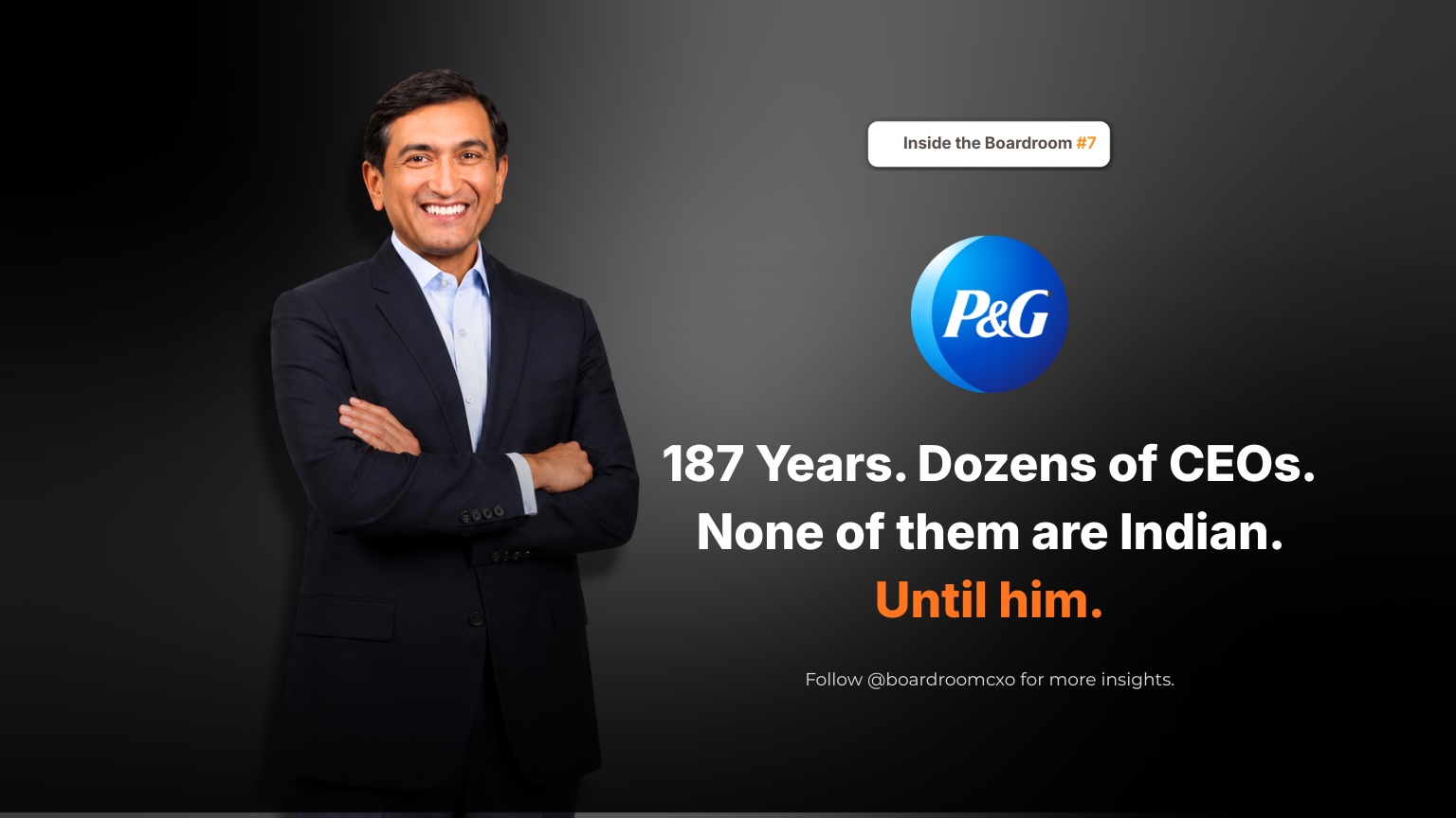Shailesh Jejurikar: P&G's First Indian-Origin CEO in 187 Years