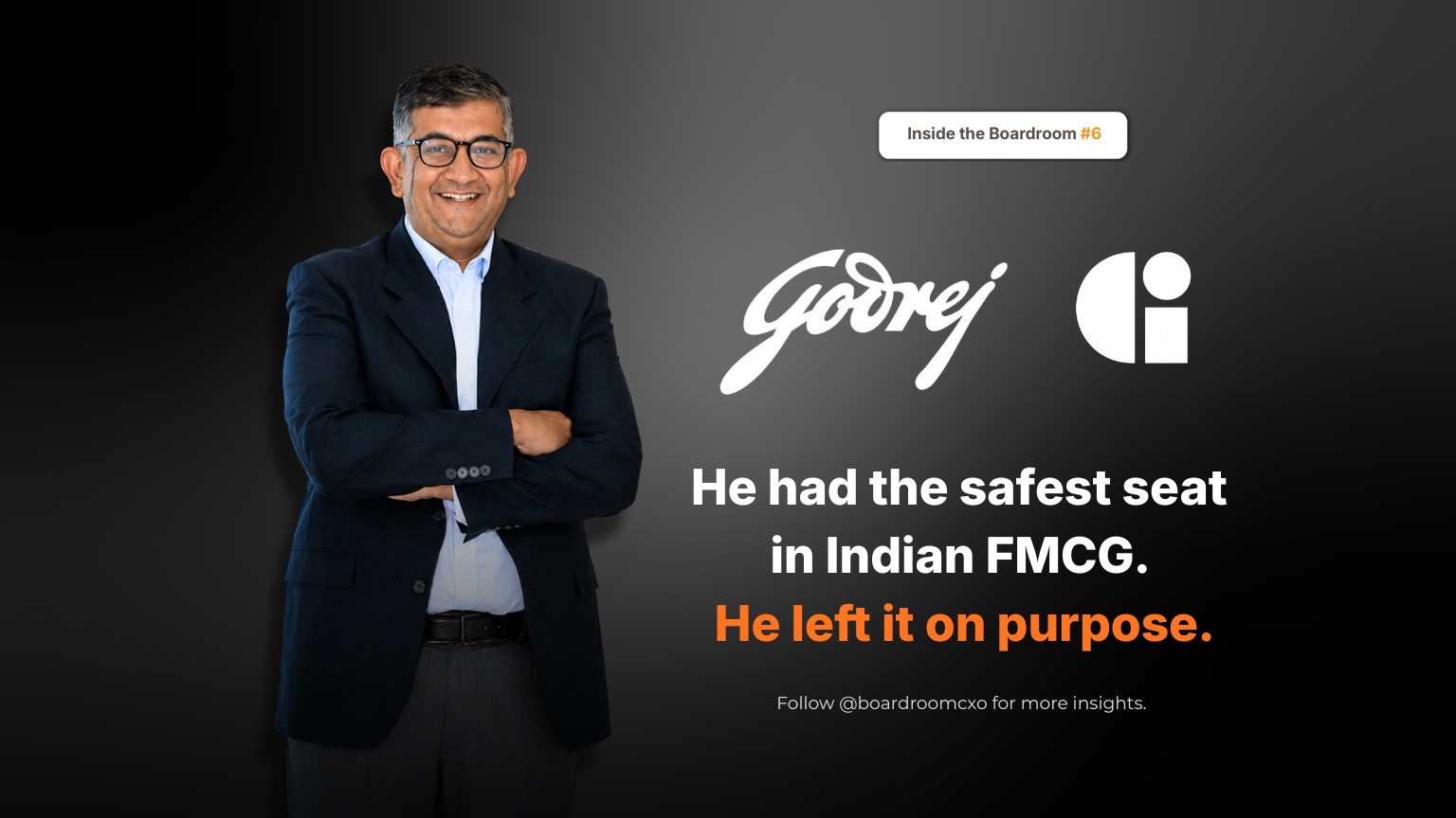 Sudhir Sitapati: Why He Left HUL's Safest Seat for Godrej